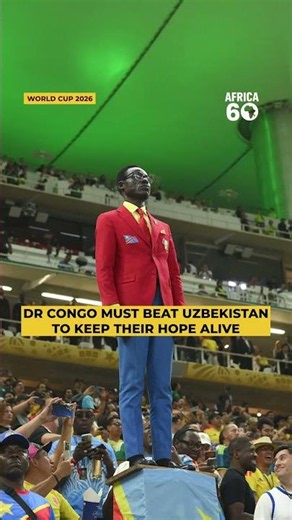 Lumumba Vea finally makes his World Cup debut #africa60 #africanews #worldcup