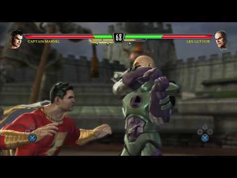 MK VS DC Battles Captain Marvel VS Lex Luthor