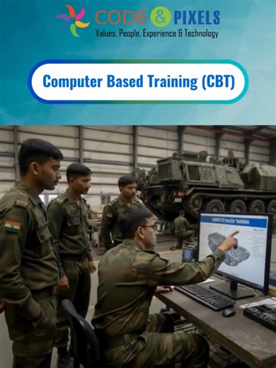 Code and Pixels on Instagram: "𝐂𝐨𝐦𝐩𝐮𝐭𝐞𝐫 𝐁𝐚𝐬𝐞𝐝 𝐓𝐫𝐚𝐢𝐧𝐢𝐧𝐠 (𝐂𝐁𝐓) Code and Pixels computer-based training has the goal to teach users about complicated products and systems. Learning about the system, handling it correctly, operating it safely, carrying out maintenance, and troubleshooting issues are all made possible by the CBT. Technical learning is made clear and efficient by the systematic and interactive approach. contact us, For CBT development details. Visit: https://ww