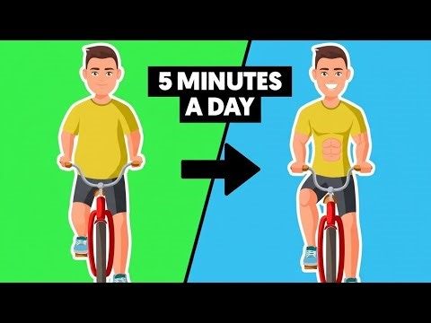 This is what happens to your body when you cycle just 5 minutes a day
