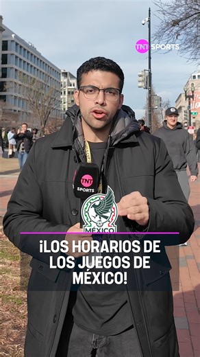 5.7K views · 52 reactions | ¡APUNTEN BIEN LAS FECHAS Y HORARIOS! ️⏰ Ya se conoce el destino de la Selección Mexicana para los duelos de la Fase de Grupos en la Copa Mundial del próximo año.  Desde Washington, con el reporte. ✈️ | TNT Sports México | Facebook