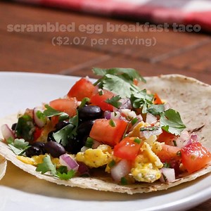 Scrambled Egg Breakfast Tacos Recipe by Tasty