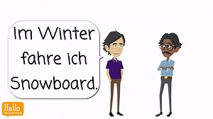 Deutsch lernen mit Spass! Eigene moderne Lehrmittel A1.1, A1.2 und A1.3! | Hallo Deutschschule