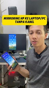 36K views · 197 reactions | Cara mirroring hp ke laptop tanpa kabel #tutorialandroid #tipsandroid | Tips Cerdas | Facebook