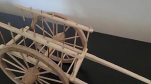 Handcrafted Wooden Ox Cart – Rustic Farm Wagon Decor – Vintage-style Miniature – Handmade Wood Collectible - Etsy