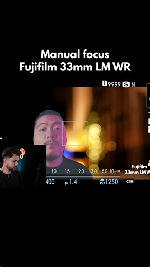 Fujifilm 33mm LM manual focus