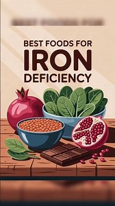 🥬 Top Foods to Eat for Iron Deficiency | Boost Iron Naturally 💪