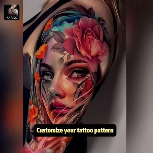 Create Your Dream Tattoo with Words! AI Design Assistant Helps Visualize Your Ideas.
