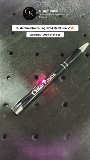 🖋️ Customized pen with name | Personalized Name Engrave Pen