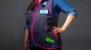 Iconic blue Walmart vests get 'upgrade' with new fabric made from recycled bottles