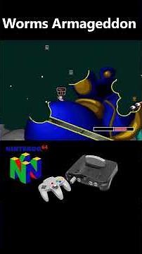Worms Armageddon N64 Gameplay