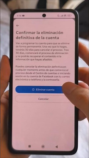 How to delete my Facebook account