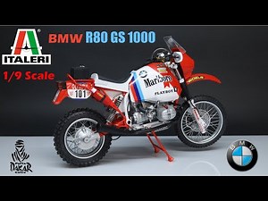 Italeri BMW R80 GS 1000 Paris Dakar 1985 #bmw #dakar #models #italeri