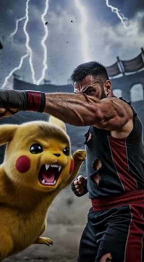 Pikachu’s Ultimate Electric Battle ⚡ | Epic Fight Scene#Pikachu#viralvideo#fighting