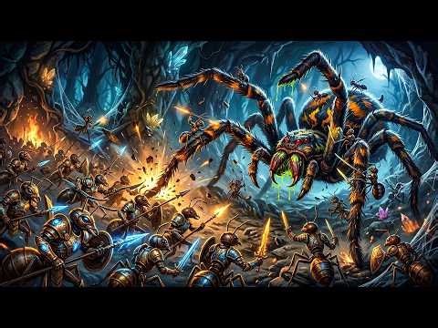 Absolute Annihilation: The Glowing Spider Venom Melts The Ant Army!🩸 | Kingdom Ant Cartoon