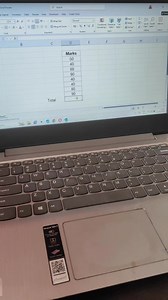 Sum function in Microsoft Excel ll Computer Shortcut key #computer #reels #shortcut | Computer Tech