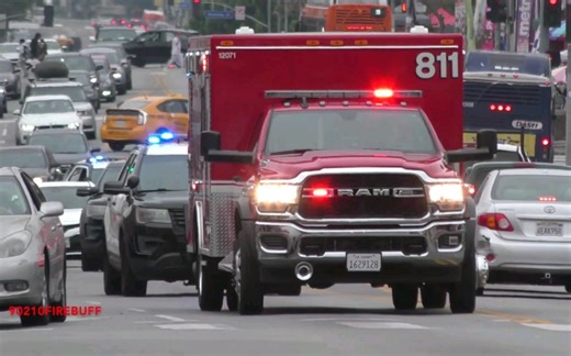 LASD×6和LAFD新救援811