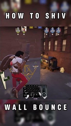 How to Shiv Wall Bounce in #deadlock (REALLY EASY) #deadlockshorts