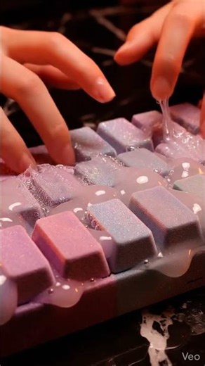 Endlessly Satisfying Silicone Keyboard ASMR | #shorts