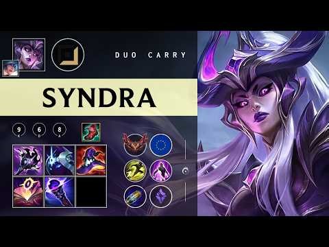 Syndra Carry vs Kog'Maw - EUW Grandmaster Patch 26.07