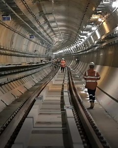 157K views · 3.8K reactions | The Metro Tunnel team is installing 40 kilometres of Australian-made steel rail in the new 9 kilometre twin tunnels. Here’s a short explainer on how they’re doing it!  | Metro Trains Melbourne | Facebook