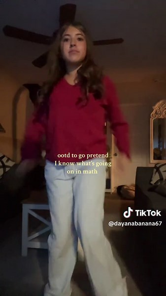 Relatable OOTD for Math Class