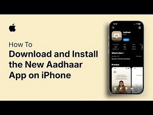 How to Download and Install the New Aadhaar App on iPhone (Government Authorised)