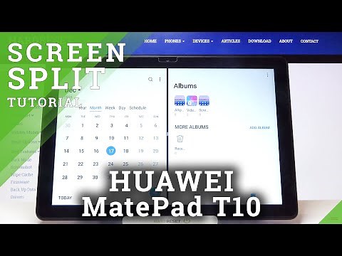 How to Enter Split Screen on HUAWEI MatePad T10 – Create Dual Screen