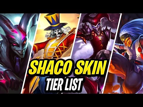My Ultimate Shaco Skin Tier List | Rating every Shaco Skin