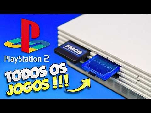 JOGOS pelo MEMORY CARD DO PS2! Conheça o MX4SIO!