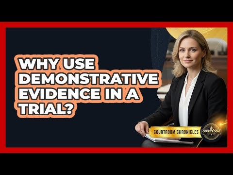 Why Use Demonstrative Evidence in a Trial?