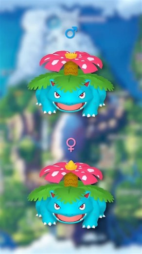 PokeDawg on Instagram: "Pokemon nd their gender differences part-3 #fypreelsً #pokeledge #pokemonfacts #pokemon"