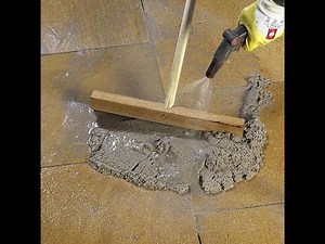 Easy Patio Jointing with GftK's vdw 840plus, the best 1-part paving joint mortar on the market.