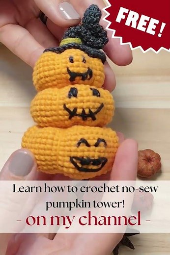 Learn to Crochet a Pumpkin Today – Free Pattern!