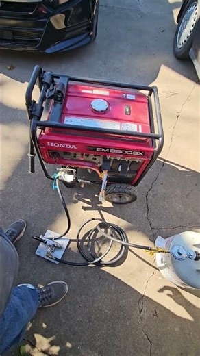 2nd start on LP of the Grenergy LP/NG Converter Kit