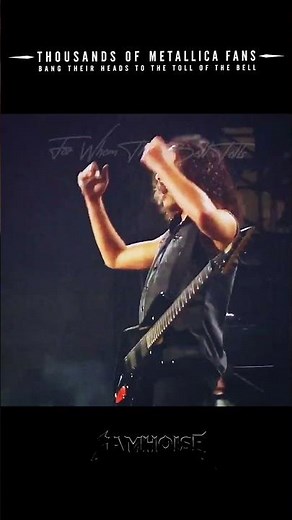 For whom the bell tolls live performance 🔥 #metallica #jameshetfield #metallicalive