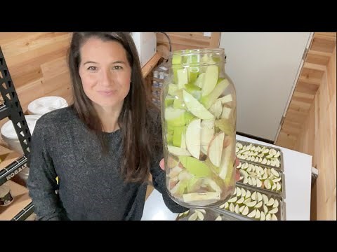 FOOD STORAGE | How to Freeze Dry Apples using a Harvest Right Freeze Dryer