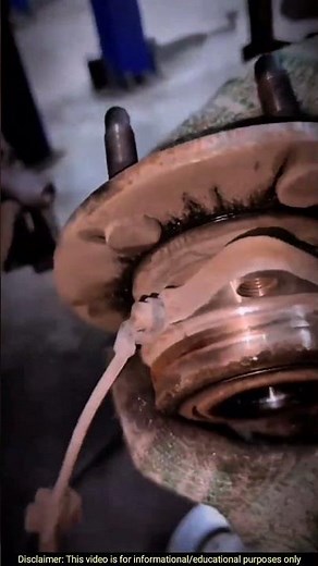 GMC Front Hub Assembly Replacement 🔧 | Step by Step Guide #shortsfeed