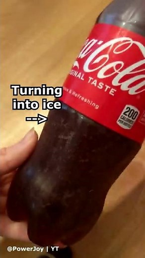 🥤 How To Make Instant Frozen Coke (Experiment)