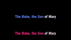 Karaoke What Child Is This? - Andrea Bocelli - CDG, MP4, KFN - Karaoke Version