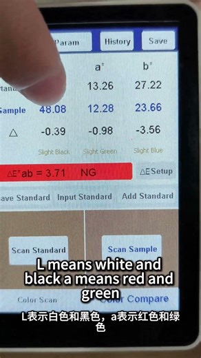 LS175 Leather colorimeter