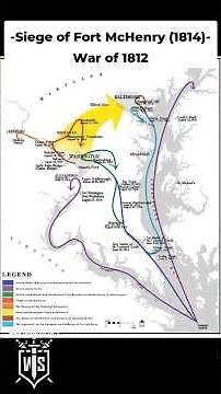 Siege of Fort McHenry (1814) 🔥 War of 1812 🔥