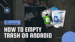 How to empty trash on android | How to restore trash