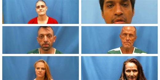 Franklin County Sheriff’s Office arrests six on drug charges
