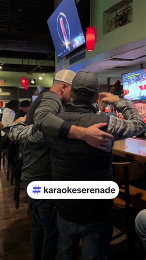 Time to drink you a buy… #karaokeserenade #funnykaraokemoments #georgestrait #thechair