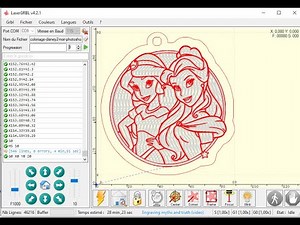 créer un offset silhouette studio et logiciel de gravure laser grbl