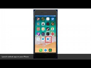 How to quickly set out of office replies using outlook mobile app @office365 @outlook
