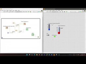 LabVIEW Simulation: Monitoring Yokogawa Sensors (YTA610, EJX110A & ADMAG AXF) ✨🦾
