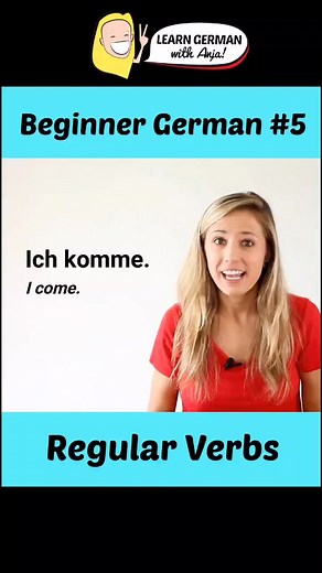 Conjugation of Regular Verbs in German | German Lesson #5