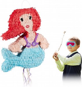 Pinata Zeemeermin - Zelf Vullen - 44 cm - Perfect voor Meisjes | bol